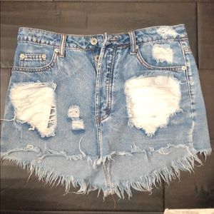 Jean Skirt